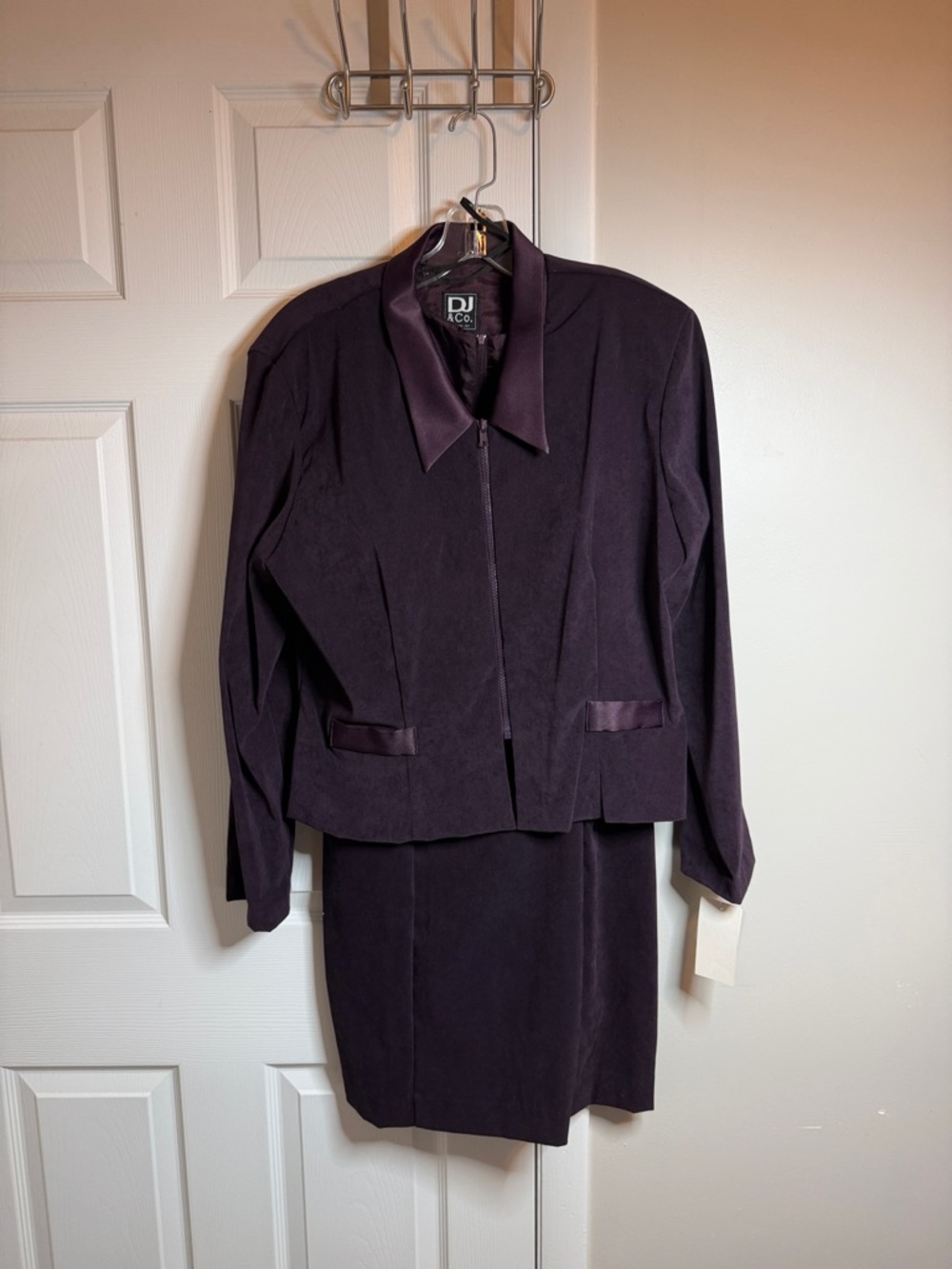 Women's Plum Jacket and Dress set